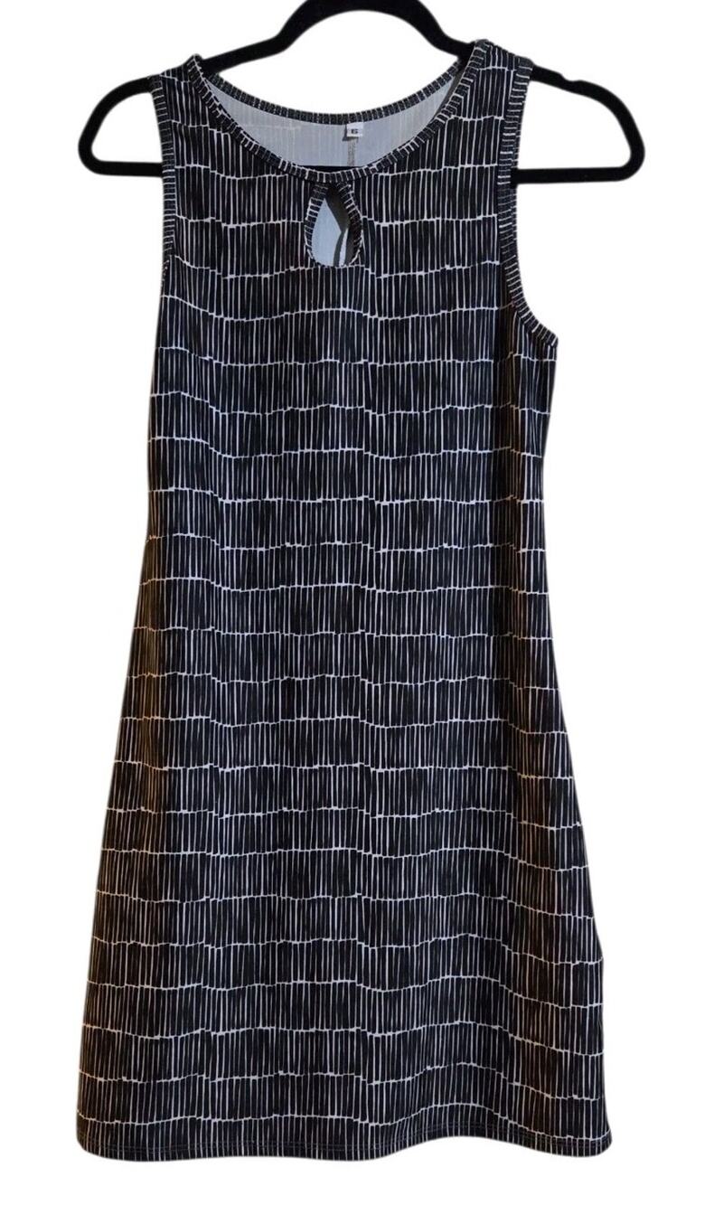 Nuu Muu RUU MUU Keyhole Dress Sleeveless Athleisure Small Stretch Exercise Sport